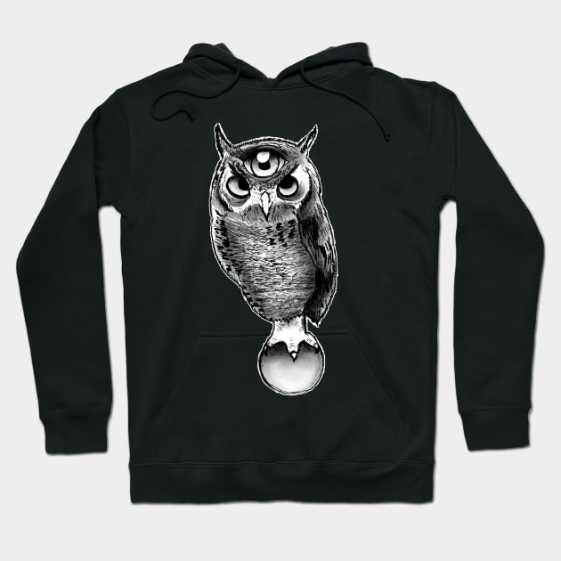 The Great Owl Hoodie by absolemstudio